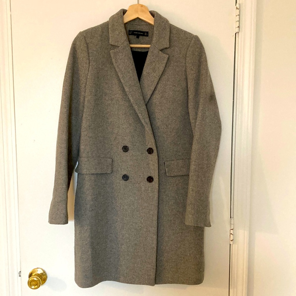 Zara Long Masculine Coat size S